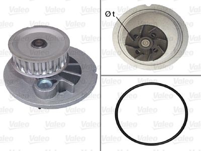 Water Pump, engine cooling VALEO 506703