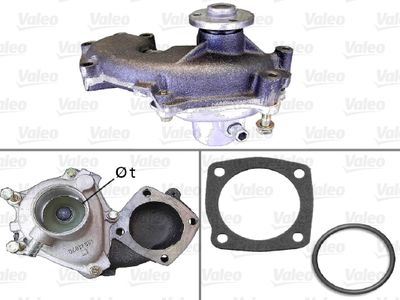 Water Pump, engine cooling VALEO 506712