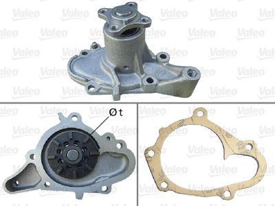 Water Pump, engine cooling VALEO 506777