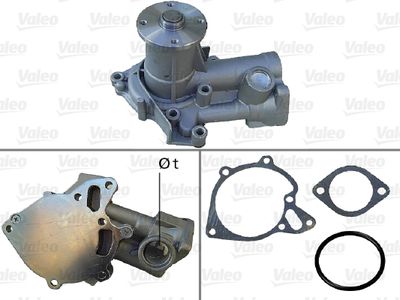 Water Pump, engine cooling VALEO 506778