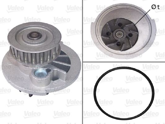 VALEO 506785 Water Pump, engine cooling