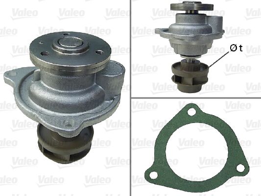 VALEO 506809 Water Pump, engine cooling