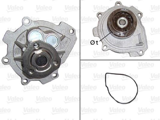 VALEO 506837 Water Pump, engine cooling