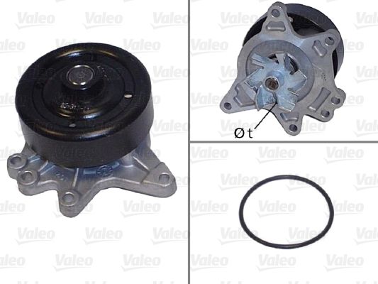 VALEO 506844 Water Pump, engine cooling