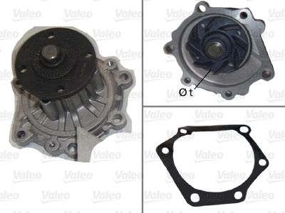 Water Pump, engine cooling VALEO 506846