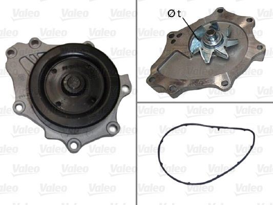 VALEO 506905 Water Pump, engine cooling