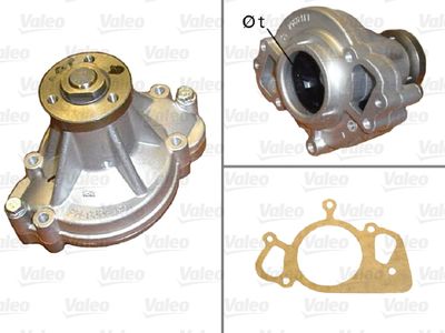 Water Pump, engine cooling VALEO 506913