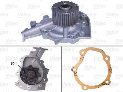 Water Pump, engine cooling VALEO 506954