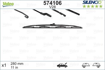 Wiper Blade VALEO 574106