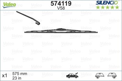 Wiper Blade VALEO 574119