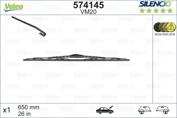 VALEO 574145 Wiper Blade