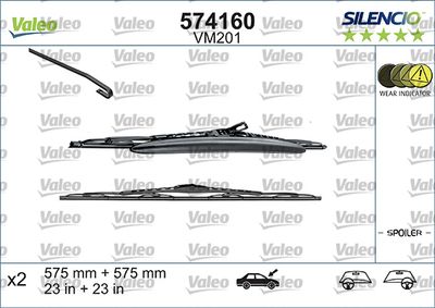 Wiper Blade VALEO 574160