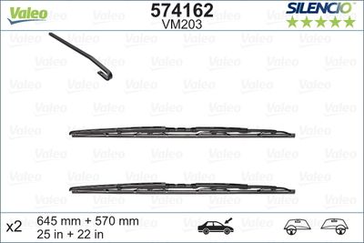 Wiper Blade VALEO 574162