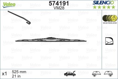 Wiper Blade VALEO 574191