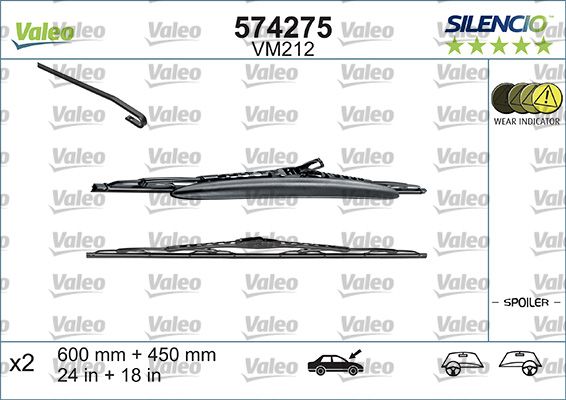 VALEO 574275 Wiper Blade