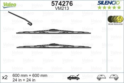 Wiper Blade VALEO 574276