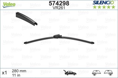 Wiper Blade VALEO 574298