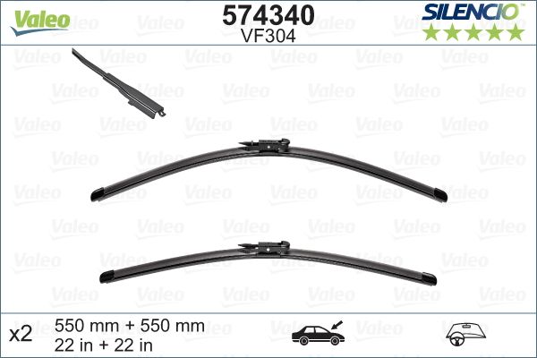 VALEO 574340 Wiper Blade