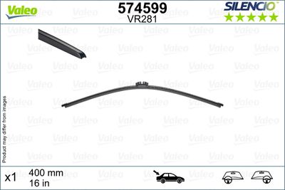 Wiper Blade VALEO 574599