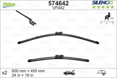 Wiper Blade VALEO 574642