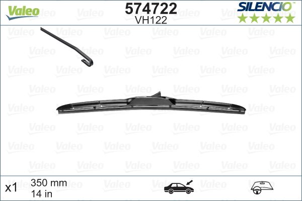 VALEO 574722 Wiper Blade