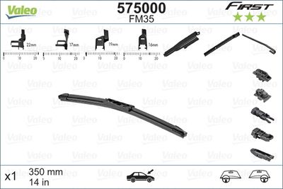 Wiper Blade VALEO 575000