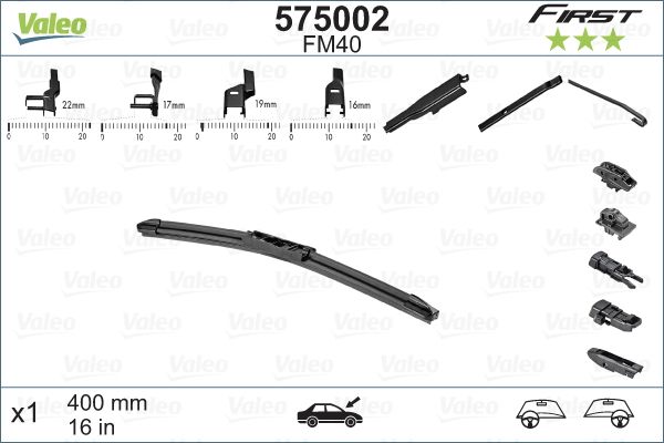 VALEO 575002 Wiper Blade