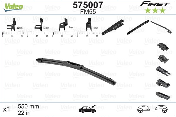 VALEO 575007 Wiper Blade