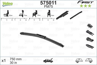 Wiper Blade VALEO 575011