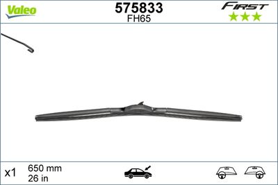 Wiper Blade VALEO 575833