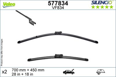 Wiper Blade VALEO 577834