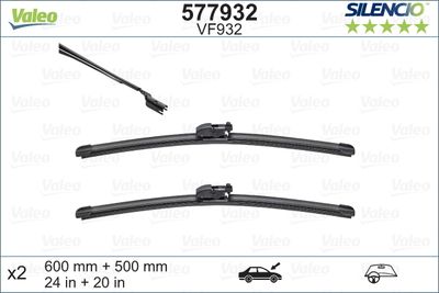 Wiper Blade VALEO 577932