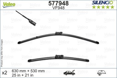 Wiper Blade VALEO 577948