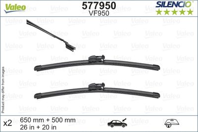 Wiper Blade VALEO 577950