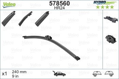 Wiper Blade VALEO 578560