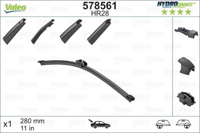 Wiper Blade VALEO 578561