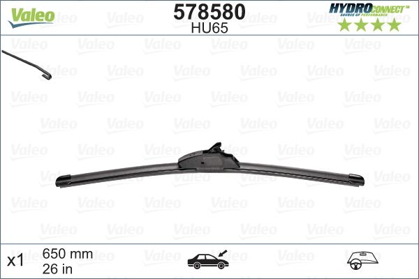 VALEO 578580 Wiper Blade