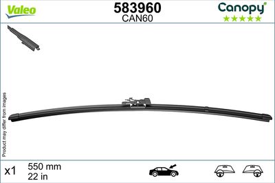 Wiper Blade VALEO 583960