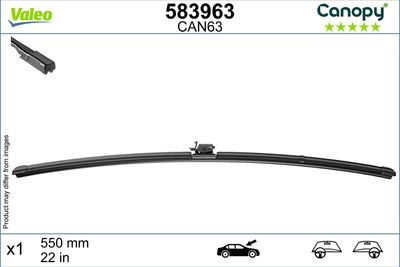 Wiper Blade VALEO 583963