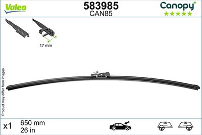 Wiper Blade VALEO 583985