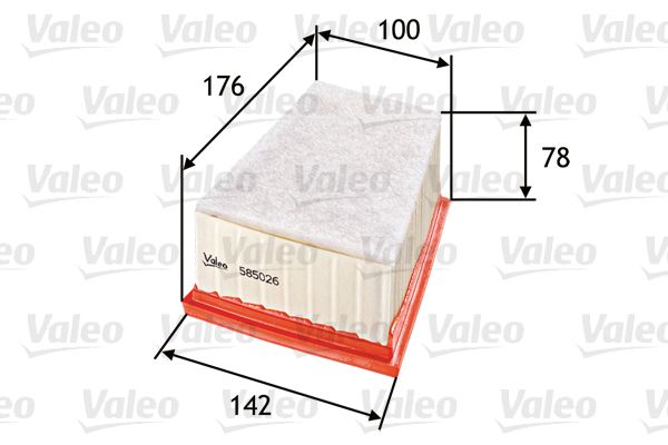 VALEO 585026 Air Filter