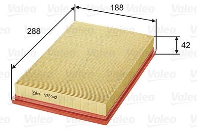 Air Filter VALEO 585042