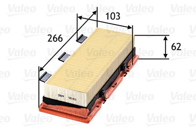 Air Filter VALEO 585053