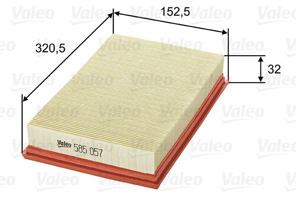 VALEO 585057 Air Filter