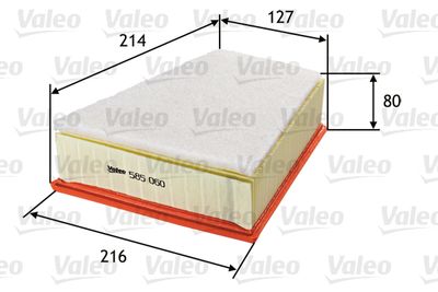 Air Filter VALEO 585060