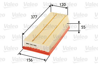 Air Filter VALEO 585066