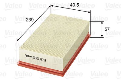 Air Filter VALEO 585079