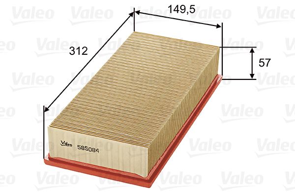 VALEO 585084 Air Filter