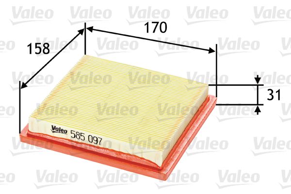 VALEO 585097 Air Filter