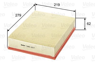 Air Filter VALEO 585107